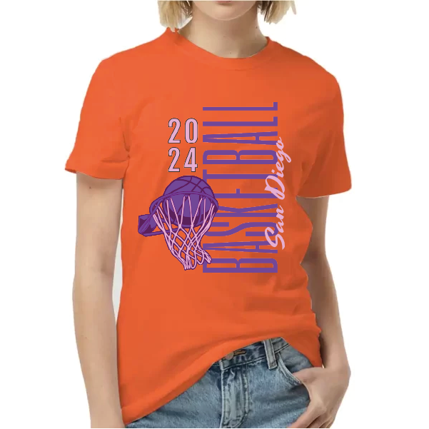 2024 BASKETBALL orange