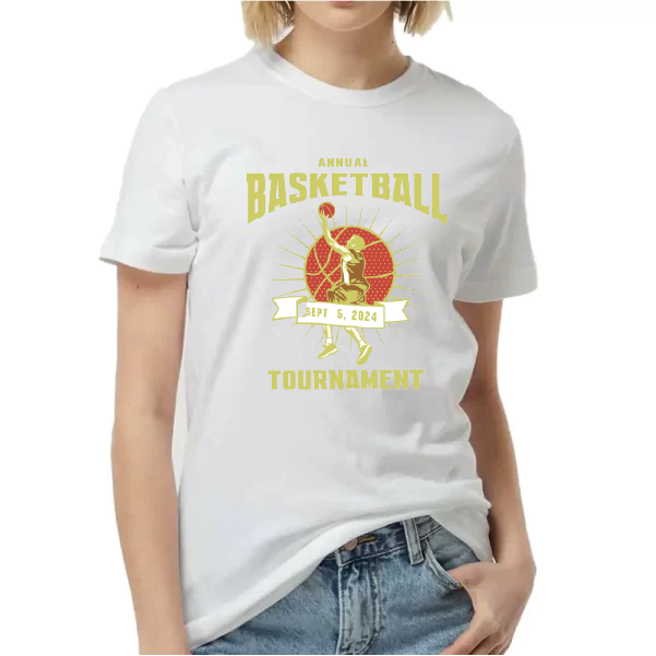 ANNUAL BASKETBALL TOURNAMENT white