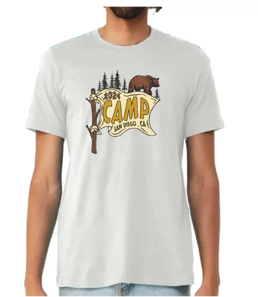 White camp shirts