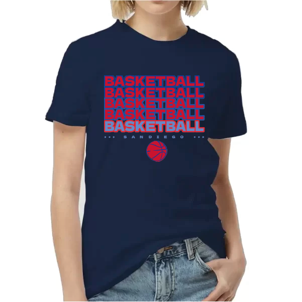 SAN DIEGO BASKETBALL navy