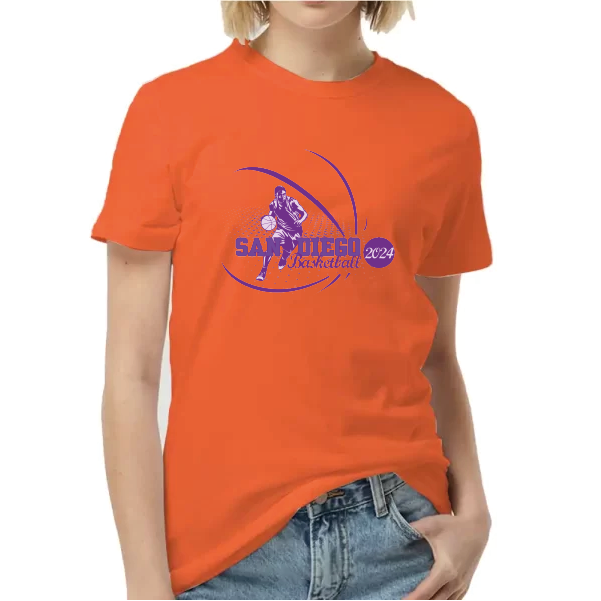 SAN DIEGO BASKETBALL orange