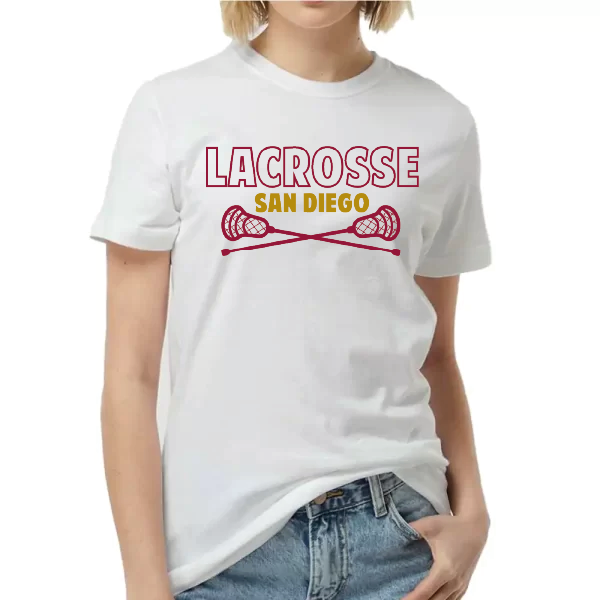 LACROSSE SAN DIEGO white