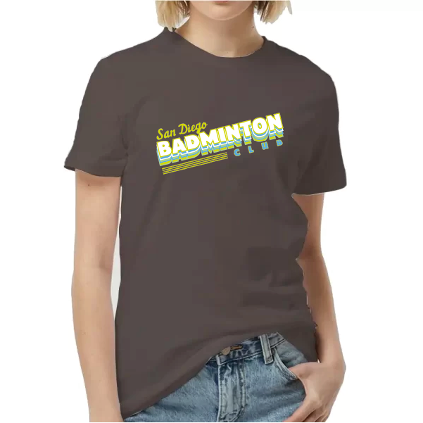 SD BADMINTON CLUB brown