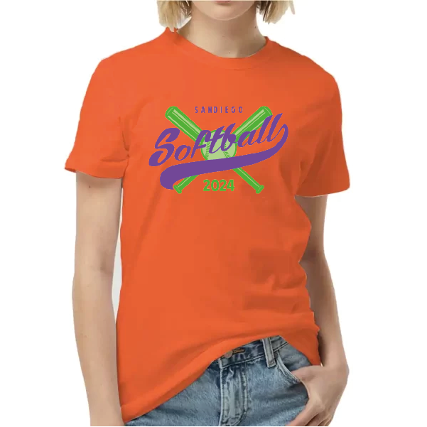 SD SOFBALL 2024 orange