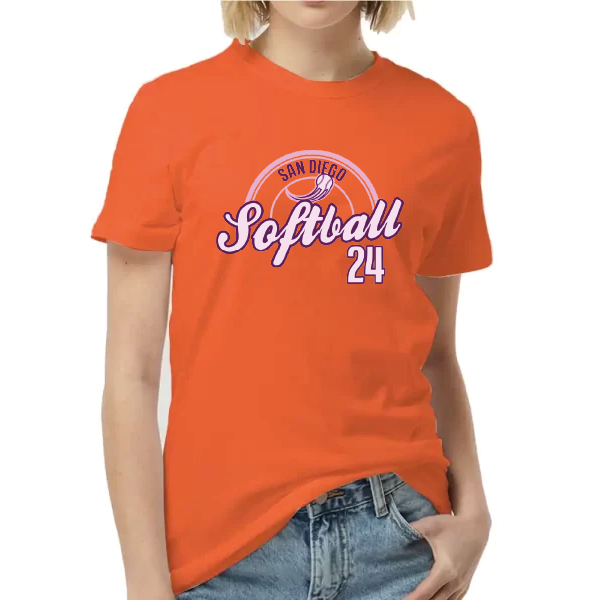 SOFTBALL 24 orange